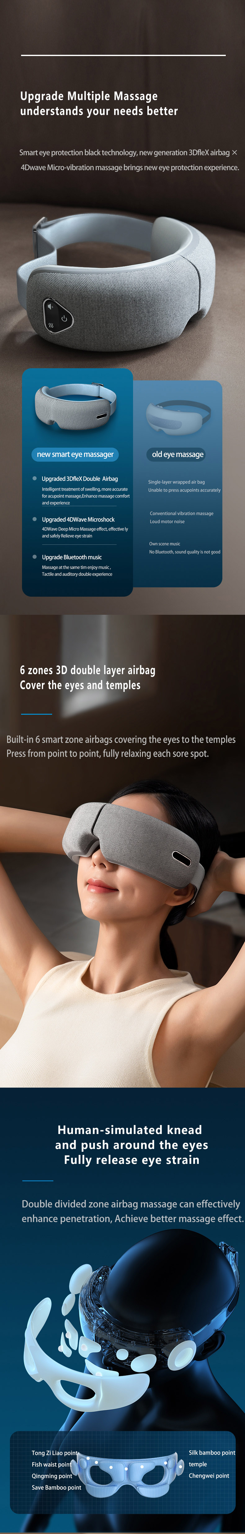 eye massager eye massage equipment smart eye massager electric eye massager